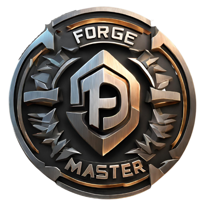 forge master 3d logo